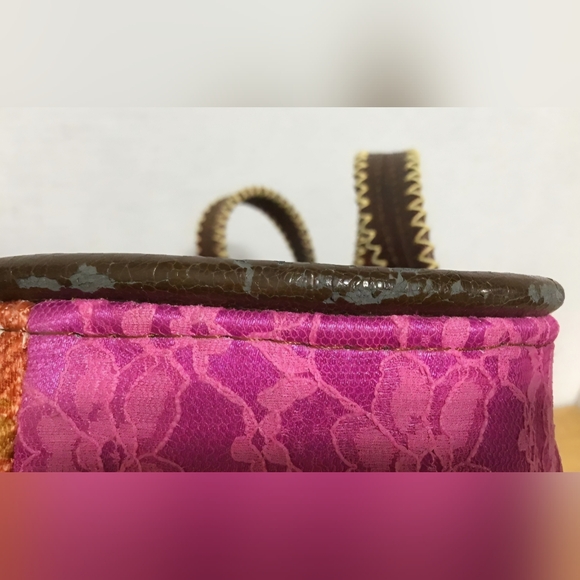 Consuela Desert Rose Collection Pink and Orange Patterned Tote - Picture 5 of 8